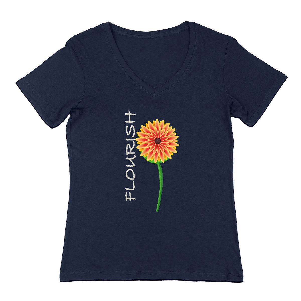 Flourish V-Neck